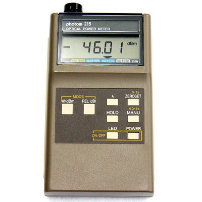 日本Graytechnos PHOTOM光纖檢測儀215光功率計長(cháng)波長(cháng)光功率計