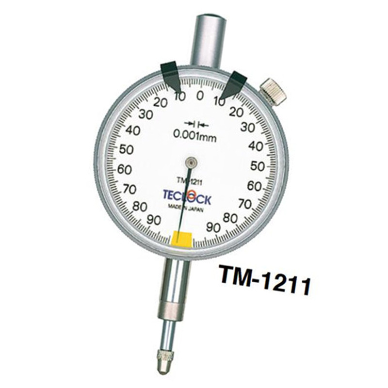 日本TECLOCK得樂(lè )千分表TM-1211全程型測量指針式千分表