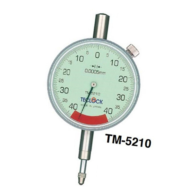 得樂(lè )日本TECLOCK千分表TM-5210針盤(pán)式千分表