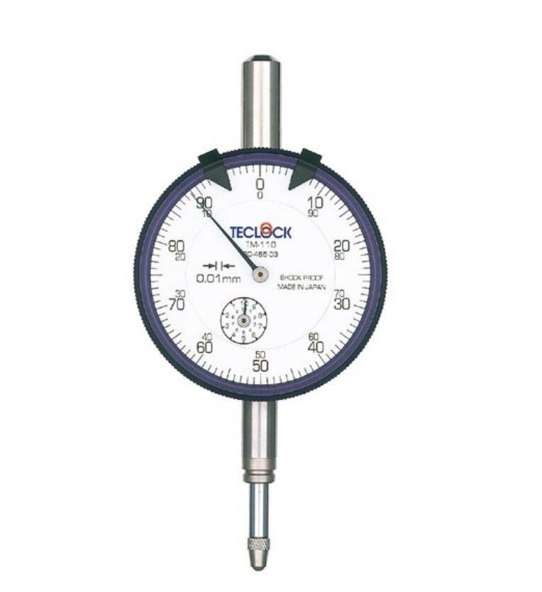 TECLOCK得樂(lè )測量工具木工測量0.1mm指示表KM-93