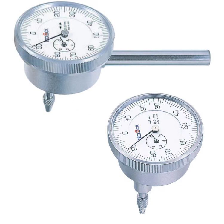 日本得樂(lè )TECLOCK背測式指示表百分表ST-305B