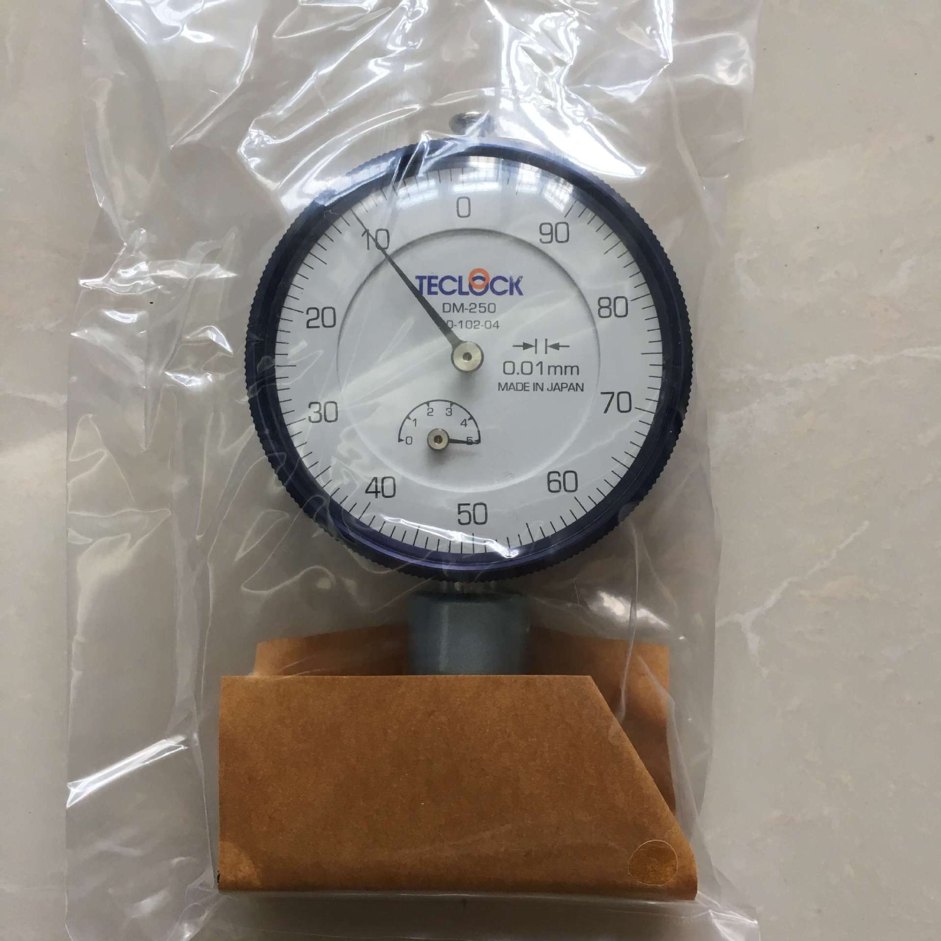 正品日本TECLOCK得樂(lè )深度計深度表DM-250