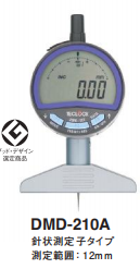 進(jìn)口日本得樂(lè )TECLOCK數顯深度計DMD-210A